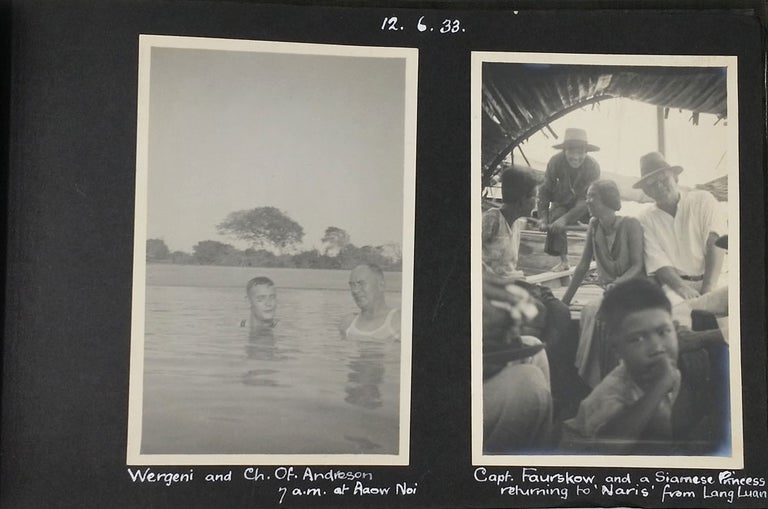 Item #23291 Thailand and Burma 1927 - 1938. Photograph album, Borneo Company Ltd. Borneo Company Ltd.