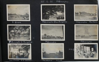 Thailand and Burma 1927 - 1938. Photograph album, Borneo Company Ltd.