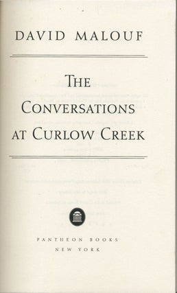 The Conversations at Curlow Creek.