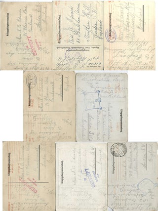 Postcards from a W.W.I Prisoner of War.