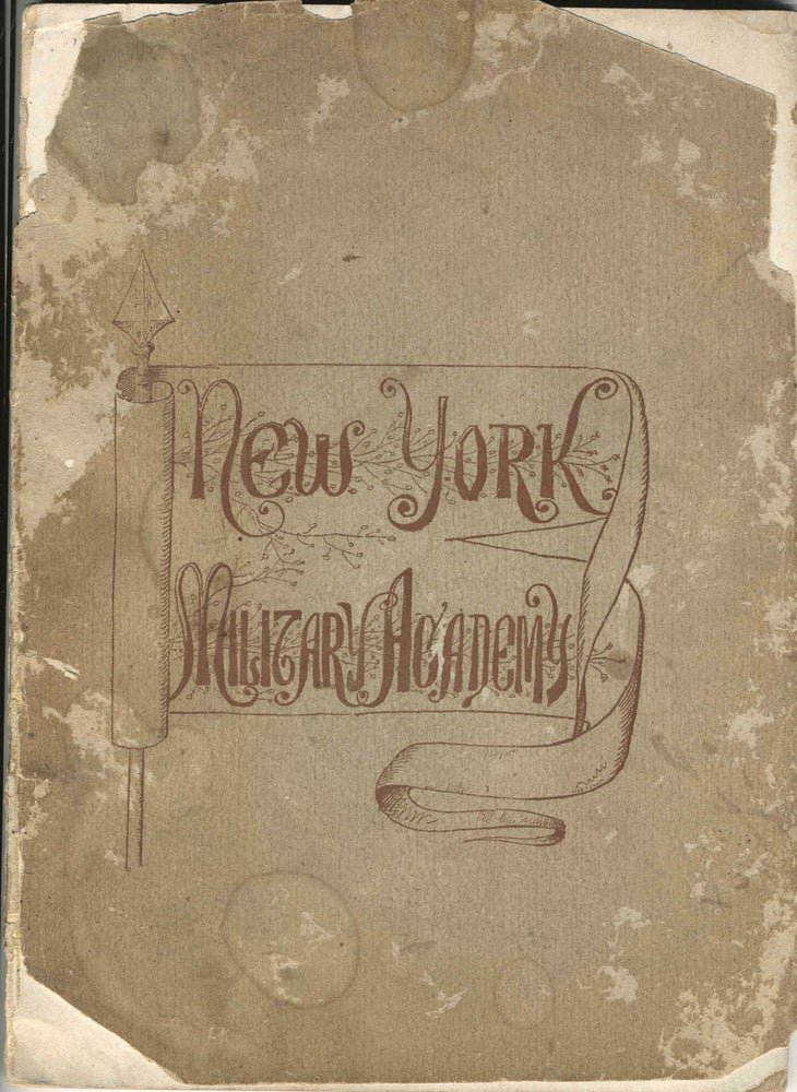 Item #23350 First Catalog of the high school of Donald J. Trump, the New York Military Academy. New York Military Academy.