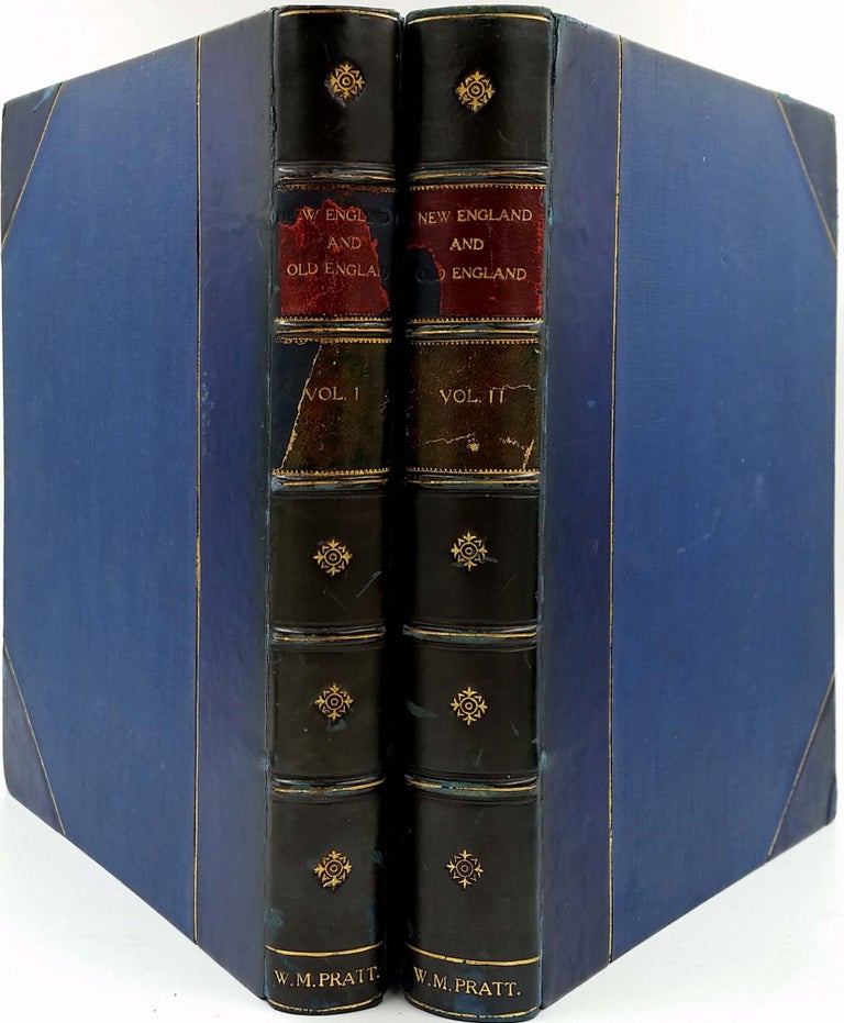 Item #23420 Towns of New England and Old England, Ireland and Scotland. Over 40 EXTRA ILLUSTRATIONS. Walter Merriam Pratt.