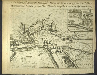 Item #23475 New and Accurate Plan of the River St. Lawrence, from the Falls of Montmorenci to...