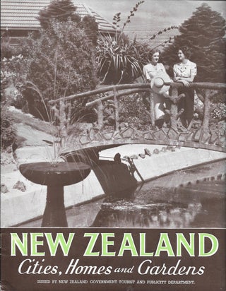 Item #23532 New Zealand Cities, Homes and Gardens. New Zealand
