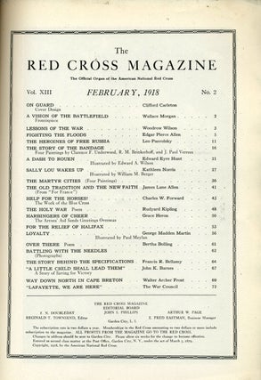 The Red Cross Magazine. Volume XIII, No. 2. February 1918.