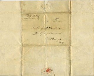 Letter regarding the Highland Bank of Newburgh, NY.