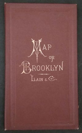 Item #23579 New Map of Brooklyn and Vicinity. NY Brooklyn, Lain, Co, Gaylord Watson