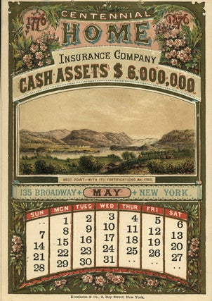 Centennial Home Insurance Company. Calendar.