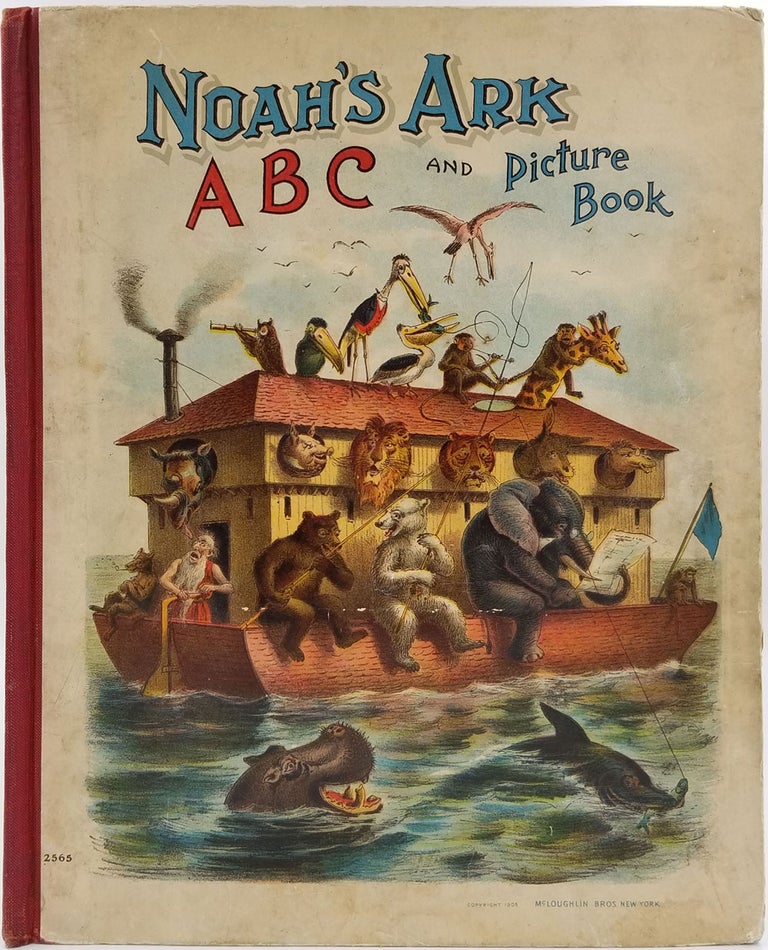 Item #23631 Noah's Ark ABC and Picture Book. Children's, Kangaroo.