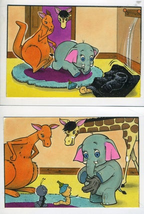 Original art work, children's Kangaroo story book.