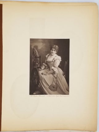 Sample book of 27 photographic portraits by H. Walter Barnett, the first world-renowned Australian photographer & early filmmaker.