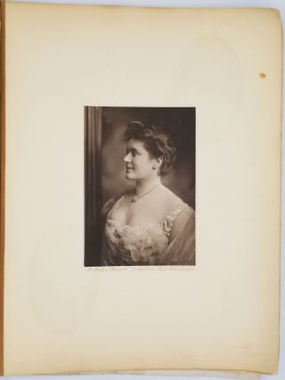 Sample book of 27 photographic portraits by H. Walter Barnett, the first world-renowned Australian photographer & early filmmaker.