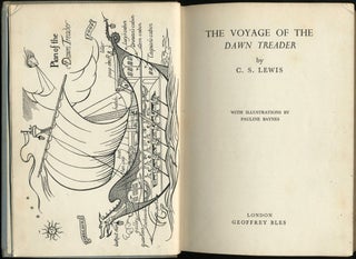 Item #23839 The Voyage of the Dawn Treader. C. S. Lewis