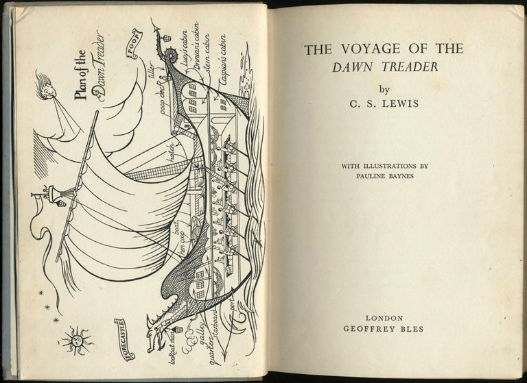 Item #23839 The Voyage of the Dawn Treader. C. S. Lewis.