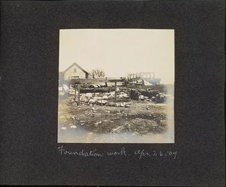 1907 Yorktown Heights NY, Kear family House Construction. Photograph Album.