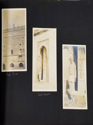 India, a Venacular Photograph Album by a travelling American, focused on people at work, women of different castes, marketplace scenes etc.