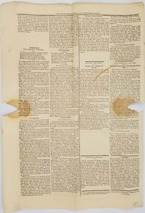 The Maori Messenger: Ko te Karere Maori newspaper from November 22, 1849, Vol. 1, No. 2.
