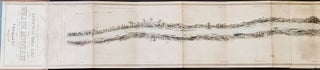Item #23863 Panorama of the Hudson River from New York to Albany. William Wade