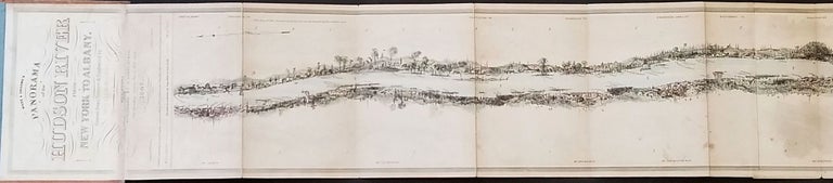Item #23863 Panorama of the Hudson River from New York to Albany. William Wade.