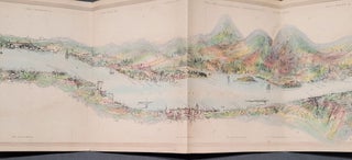 Wade & Croome's Panorama of the Hudson River from New York to Waterford, drawn From nature & engraved by William Wade.