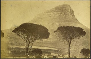 Item #23885 Lion's Head Mountain, Cape Town, South Africa. Albumen photograph