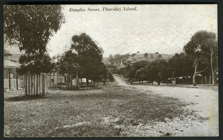 Item #23896 Douglas Street, Thursday Island. Thursday Island, Postcard.