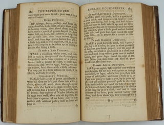 The Experienced English Housekeeper, For the Use and Ease of Ladies, Housekeepers, Cooks, &c. Written purely from Practice, and dedicated to the Hon. Lady Elizabeth Warburton, Whom the Author lately served as Housekeeper: Consisting of near Nine Hundred Original Receipts, most of which never appeared in print. ....