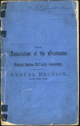 Item #23923 'Fourth Annual Reunion of the Association of the Graduates of the United States...