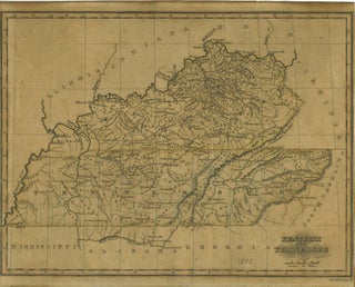 Item #23924 A Map of Kentucky and Tennessee from "An Atlas of the United States, on an Improved...