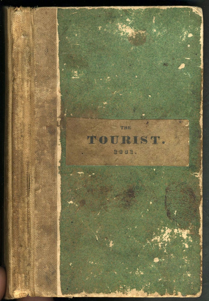Item #23941 The TOURIST or POCKET MANUAL for TRAVELLERS on The Hudson River The Western Canal, and Stage Road, to Niagara Falls. Comprising also the routes to Lebanon, Ballston, and Saratoga Springs. Hudson River, Robert J. Vandewater.