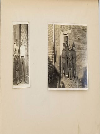 Photograph album of the Manchukuo Imperial Army belongs to M. Asanoi.