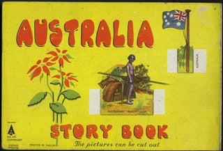 Item #23973 Australia Story Book. The Pictures Can Be Cut Out