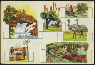 Australia Story Book. The Pictures Can Be Cut Out.