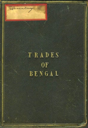 Item #23986 Trades of Bengal. 19th century mica paintings of Indian Trades. India