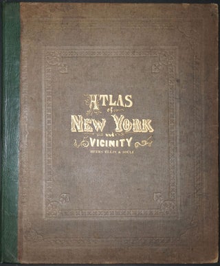Item #24044 Atlas of New York and Vicinity. F. W. Beers