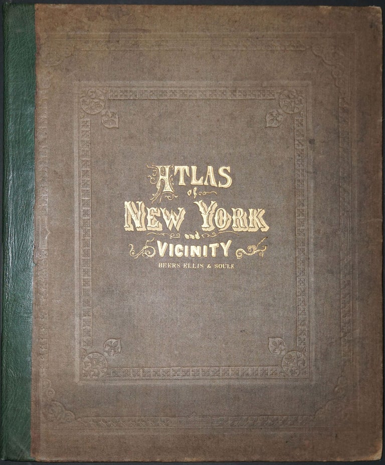 Item #24044 Atlas of New York and Vicinity. F. W. Beers.
