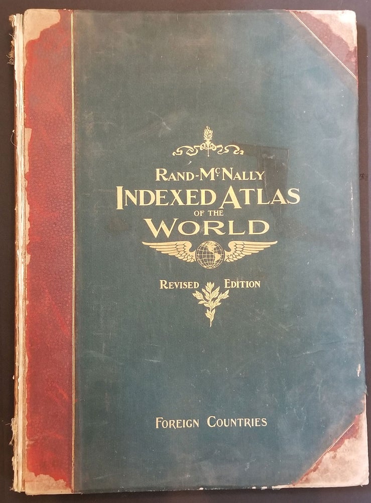 Item #24118 Rand-McNally Indexed Atlas of the World with 275 illustrations. Vol. II - Foreign Countries. McNally Rand, Co.