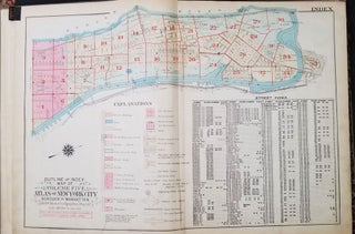 Atlas of New York City, Manhattan [Volume 5- 145th- Spuyten Duyvil].