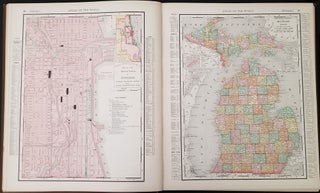 Rand McNally & Co.'s New General Atlas Of The World Containing Large Scale Colored Maps of Each State and Territory in the United States, Provinces of Canada, The Continents and Their Subdivisions.