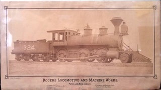 Item #24219 'Rogers Locomotive and Machine Works, Paterson, New Jersey.' Large Albumen...