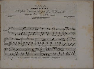 Lucrezia Borgia, Melodramma posto in Musica del Maestro Donizetti Ridotto per Piano Forte Solo dal M. L. Truzzi. Piano score.