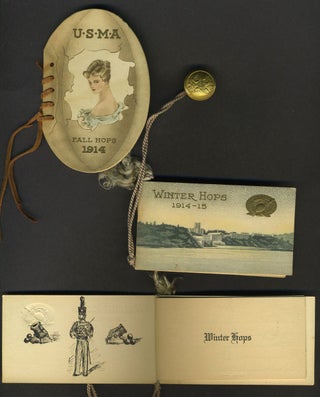 Collection of West Point Hop Cards once belonging to Ruth Hill and Ethel Hill, daughters of Manhattan Realtor Spencer Hill, with Notable Dance Partners such as Dwight D. Eisenhower.