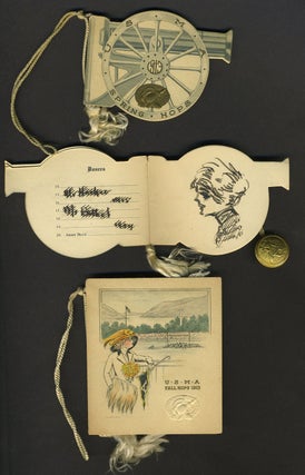 Collection of West Point Hop Cards once belonging to Ruth Hill and Ethel Hill, daughters of Manhattan Realtor Spencer Hill, with Notable Dance Partners such as Dwight D. Eisenhower.