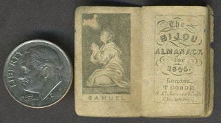 Item #24351 The Bijou Almanack for 1845. Miniature