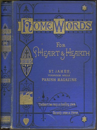 Home Words for Heart and Hearth. Magazine, with a woodblock copy of Huggins's "View on the Swan River, Western Australia"