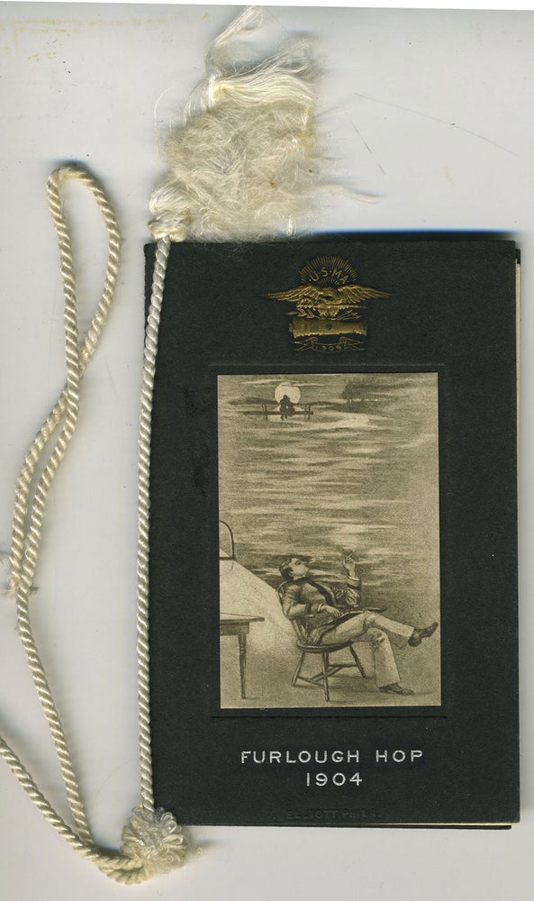 Item #24378 West Point Hop card, Furlough Hop 1904. West Point.