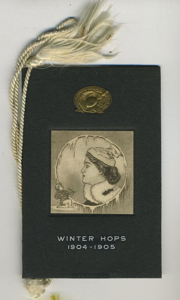 Item #24379 West Point Hop card, Winter Hops 1904-1905. West Point.
