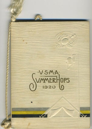 Item #24383 West Point Hop card, U. S. M. A. Summer Hops 1920. West Point