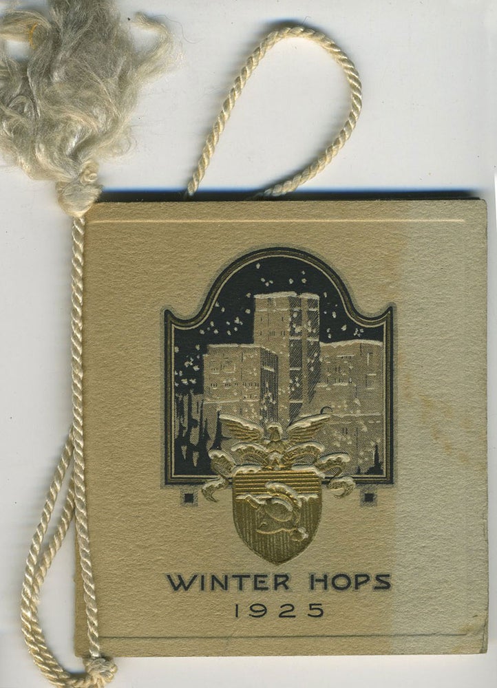 Item #24385 West Point Hop card, U. S. M. A. Winter Hops 1925. West Point.