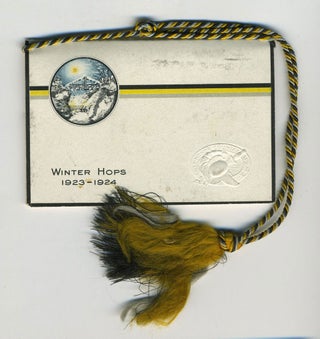 Item #24386 West Point Hop card, U. S. M. A. Winter Hops 1923- 1924. West Point